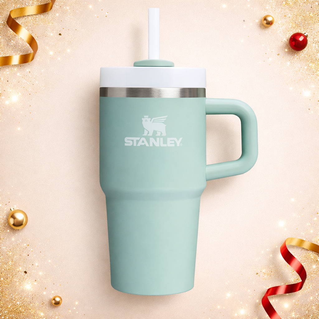 Stanley Quencher H2.O FlowState™ 591 ml | Tumbler con Asa y Popote Reutilizable